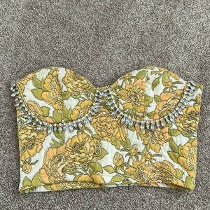 Zara Jeweled Top